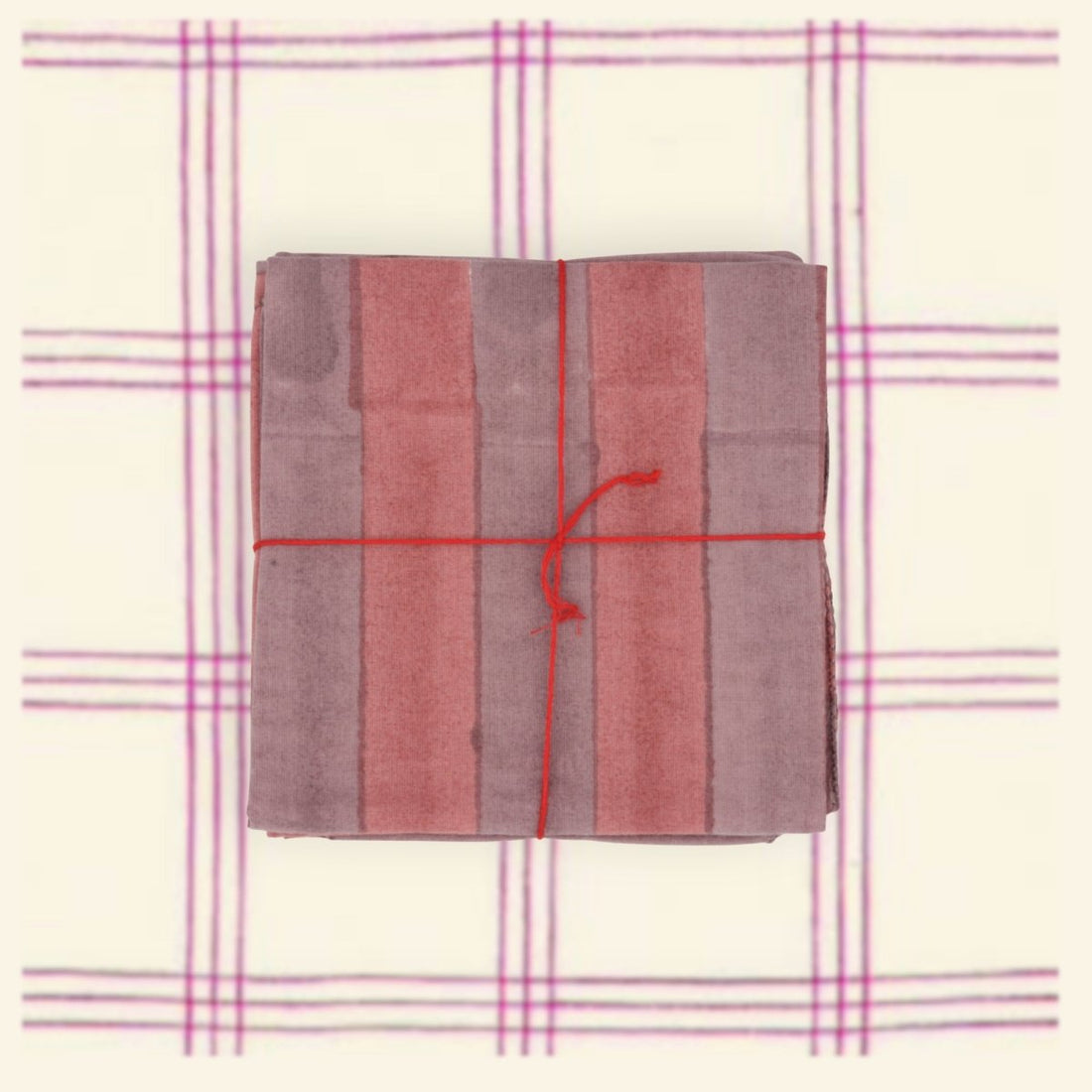 Serviettes de table x4 Will Burlwood - Suzette