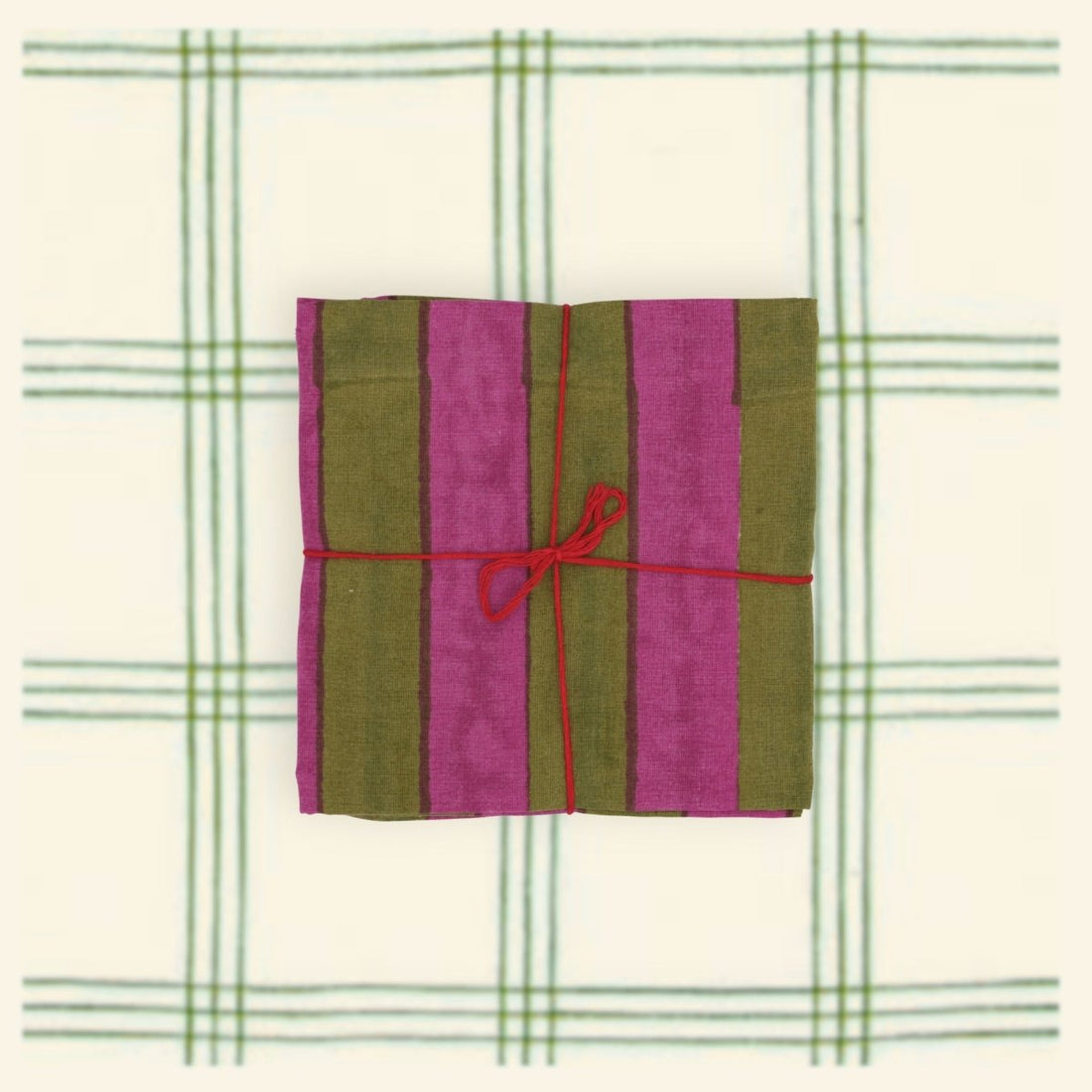 Serviettes de table x4 Will Sangria - Suzette