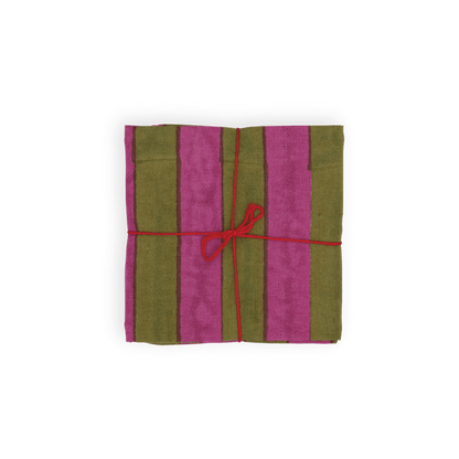 Serviettes de table x4 Will Sangria - Suzette