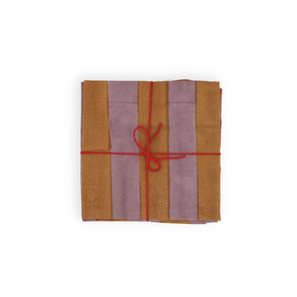 Serviettes de table x4 Will Zephyr - Suzette